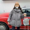 Хлопковая куртка с капюшоном 'Зимнее сердце' 2026: Уютная, стройнящая верхняя одежда в корейском стиле