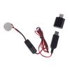 USB или Type-C до 3 В CR2032, фиктивный кабель для зарядки аккумулятора с переключателями. Repalce CR2032, 3 В, аккумулятор для игрушечного термометра