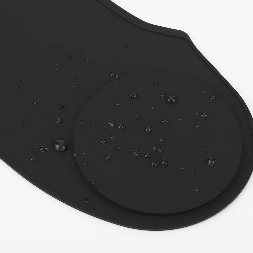 Водонепроницаемый стилист плащ для резки силиконовый воротник обертывание чехол для окрашивания волос шаль салон