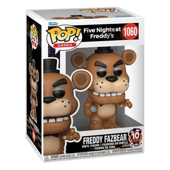 Figurine - Funko - Freddy Fazbear - 10cm - FNAF 10 Years - Collection Pop !