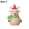 Deer Bonsai Decor Home Decorations Christmas Figurines Santa Claus Miniature Snowman Xmas Tree