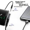 Baseus Type-C to 3.5mm Audio Adapter USB-C to Headphone Converter Charging And Music Player Two-In Xiaomi, Huawei, Honor, Android Phones