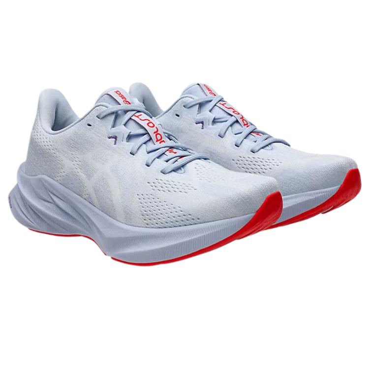 Asics Dynablast 5 Удобные Модные Трендовые Минималистичные Амортизирующие Низкие Кроссовки для Бега Женские кроссовки Серый Синий 1012B776-401