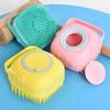Bathroom Puppy Big Dog Cat Bath Massage Gloves Brush Soft Safety Silicone Pet Accessories for Dogs Cats Tools Mascotas Products