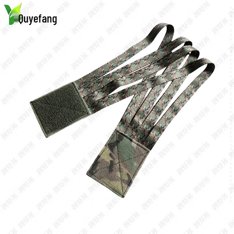 Quyebang 10 см Регулируемые ремни для крепления туристического снаряжения (4-Pack)
