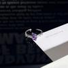 Элегантное фиолетовое бриллиантовое кольцо: Женское прохладное, простое, легкое роскошное кольцо на указательный палец в холодном стиле