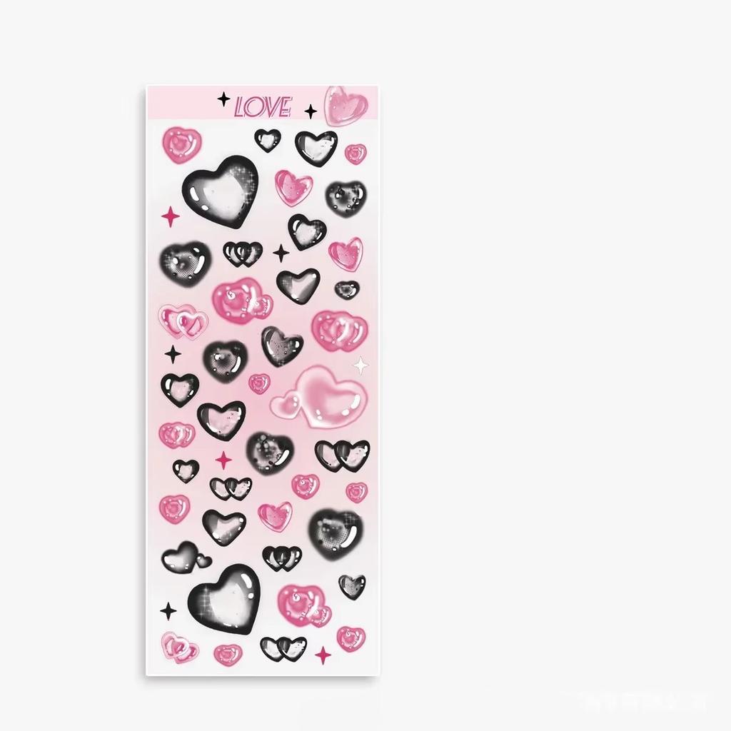 Наклейка Bubble Dreamland Element Наклейки Звезды Наклейки Скрапбукинг Канцелярские товары Сердца Наклейки