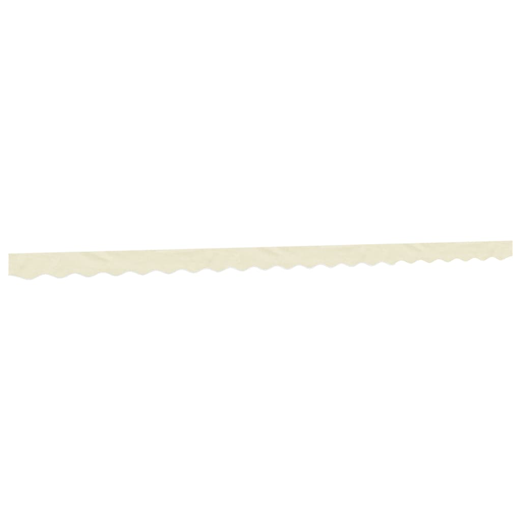 Cream Striped Awning Skirt 5 m