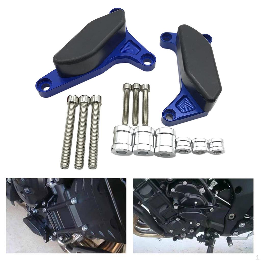 1 пара Защитная крышка-слайдер двигателя из сплава для FZ1 FZ8 Fazer 2011 2013 2015 2016, Легкая