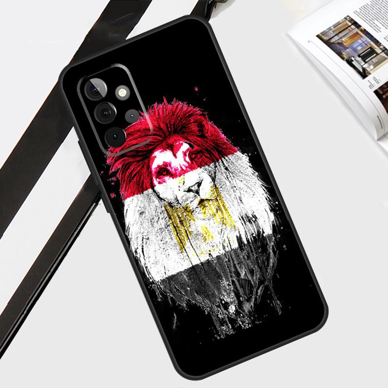 Egypt Flag For Samsung Galaxy A34 A54 A14 A53 A13 A33 A23 A73 A51 A71 A12 A22 A32 A52 Case Cover