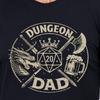 DND DAD SHIRT, Dungeon Dad Nat 20 D20 Dragon Beer D&d Dad TShirt, Funny Crude Dungeons and Dragons Gift Father Tabletop Rpg Gamer Tee Hoodie