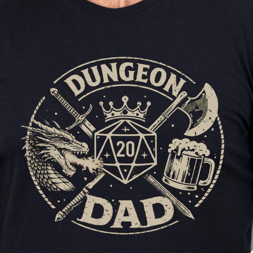 DND DAD SHIRT, Dungeon Dad Nat 20 d20 Dragon Beer d&d dad TShirt, Funny Crude Dungeons and Dragons Gift Father Tabletop Rpg Gamer Tee Hoodie