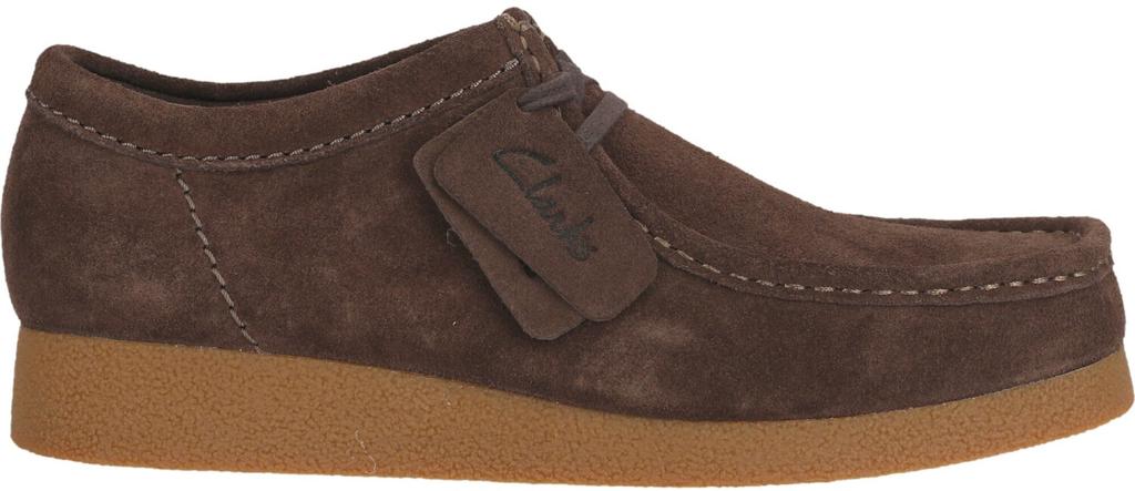 Clarks WallabeeEVO Boots In Dark Brown Suede
