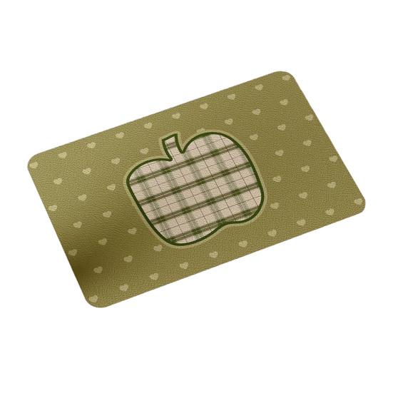 Placemat Soft Tough Non-Slip Heat Insulation Table Mat Oil-Proof Wipeable Easy