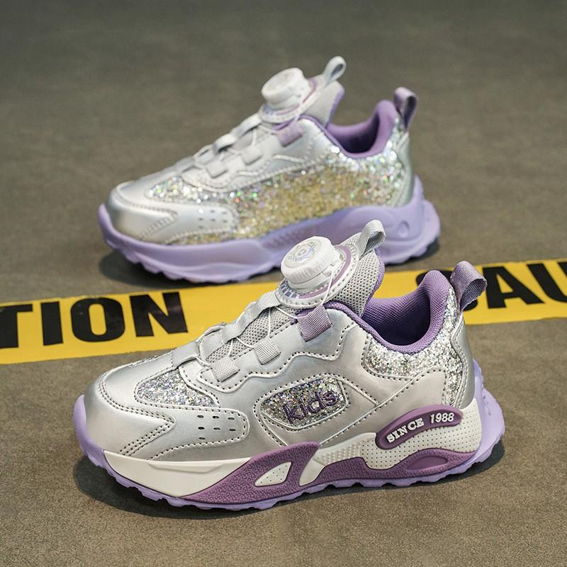 Youth style shoes Girls Lightweight Running Shoes Kids Soft Sole Comfortable Sneakers Outdoor Indoor Casual Sporty Dad