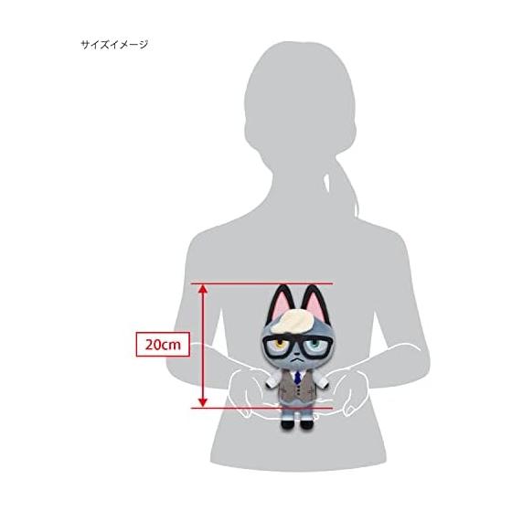 Sanei Boeki Animal Crossing КОЛЛЕКЦИЯ ВСЕХ ЗВЕЗД Джек (С) W11D9H23.5см Плюшевый DPA06