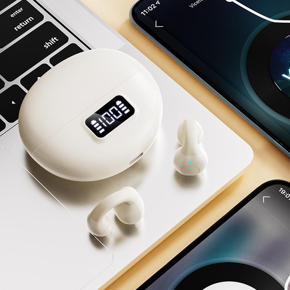 Bluetooth-гарнитура с интеллектуальным переводом и искусственным интеллектом, открытая, долговечная, игровая, спортивная, шумоподавляющая, гарнитура с заушным креплением и цифровым дисплеем