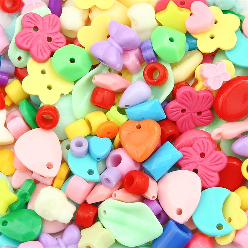 Винтажная барочная акриловая бусина в глухой коробке: Аксессуары для ожерелий и кулонов своими руками