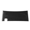 Carbon Fiber Central Armrest Lower Panel Cover Trim For Honda Accord 2013-2017