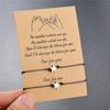 Friendship Star Love Heart Couple Bracelet