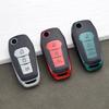 Чехол-брелок из ТПУ и кожи для ключа-брелка Ford Figo Mondeo 5 Ecosport Fiesta Mk8 Everest Ranger F150 Kuga Fusion Escort