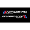 2 шт. Наклейка на кузов автомобиля Mperformance для BMW E30 E36 E39 E46 E60 E61 E64 E70 E71 E85 E87 E90 E83 F10 F20 F30 E80 M3 M5