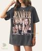Jennifer Lawrence Comfort Colors Shirt, Vintage Movie Actress Tee, Retro Fan Merch Gift, Hollywood Icon Style, Ultimate Star Collectible