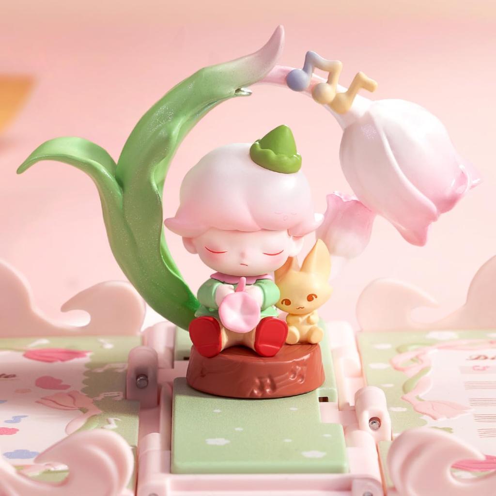 POP MART Gift For You Greeting Card Series Scene Set Box of Pop Mart Gachapon Blind Box Plastic Premium PVC Soft Original Birthday Gift [Assorted 12]