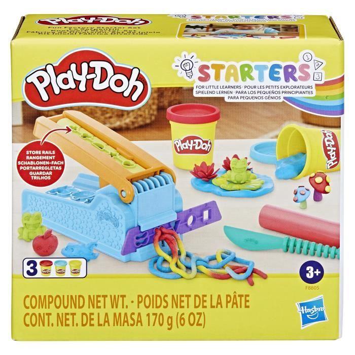Play-Doh Набор для начинающих Змейка, Масса для лепки 3 баночки и 10 забавных форм, Творческое занятие для детей от 3 лет
