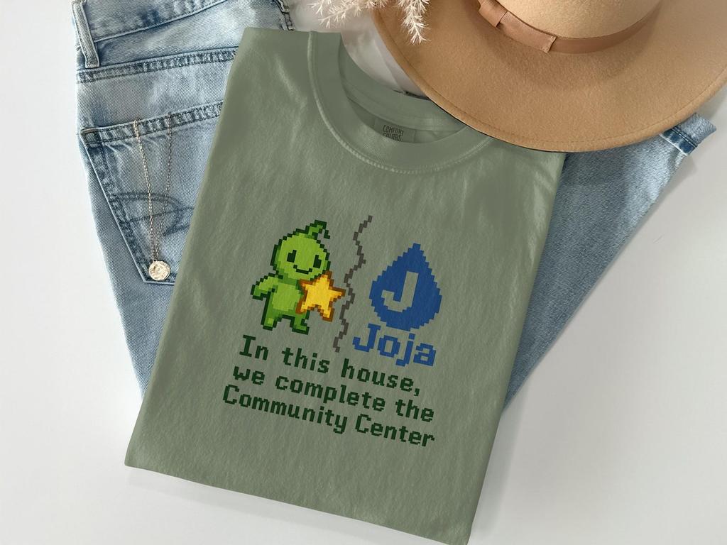 Stardew Valley T-Shirt Junimo Krobus Gift, Cozy Gaming Shirt, Retro Video Game Tee, Indie Game, Gamer Shirt Stardew Merch Stardrop Saloon