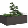 VidaXL Planter Black 120x80x40 Cm Steel 860745