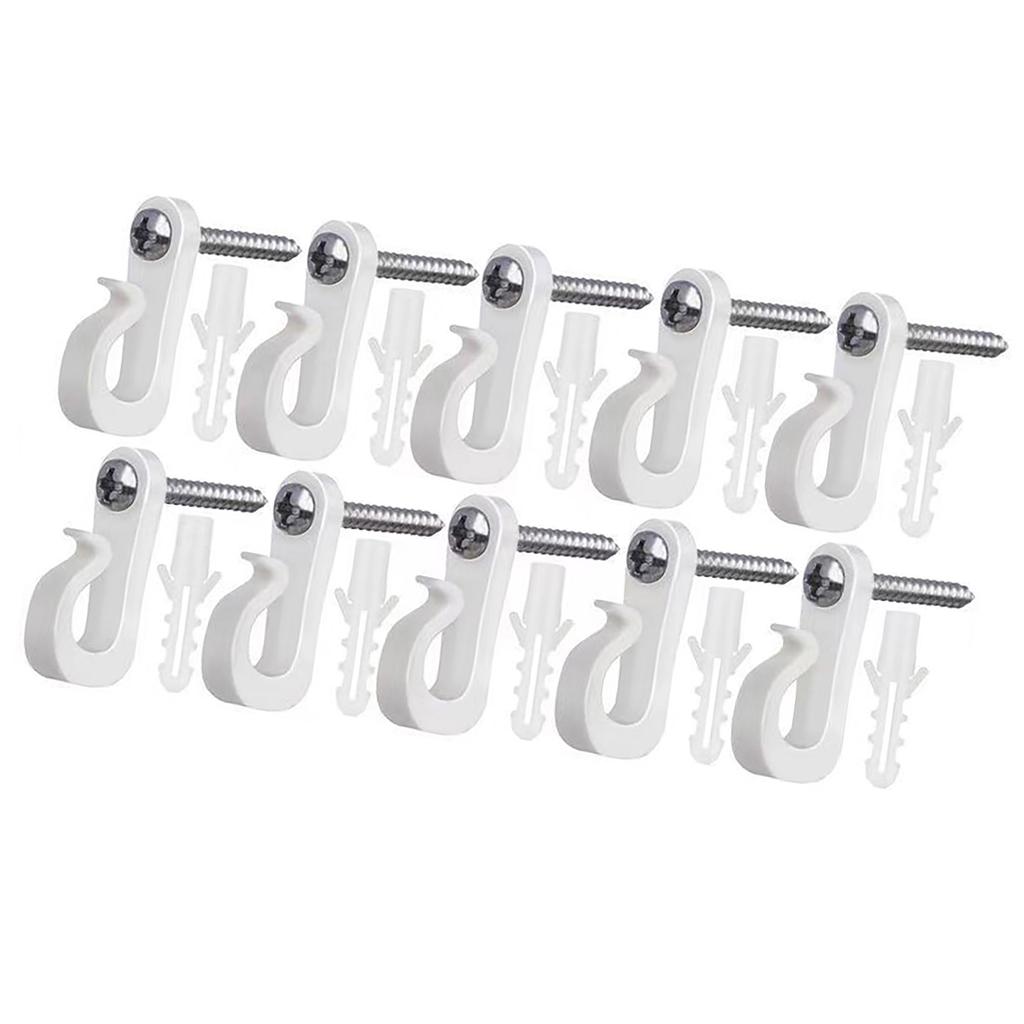 Многоцелевой уличный крючок для водостока, многоразовый S-образный крючок, домашний аксессуар для легкого подвешивания рождественских огней и украшений