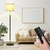 SEWWTBTLIFE Floor Lamp, Stand Light, Indirect Lighting, Eye-Friendly, 3000-6000k, Stepless Color Adjustment, Dimmable, Stylish, Nordic Design, Remote