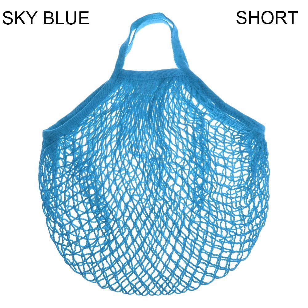 Cotton Reusable Shopping String Fishnet Mesh Bag Net Turtle Bags Woven Net Tote Storage Handbag Tote