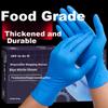 Jiansi Disposable Gloves, Nitrile Gloves, 100 Pieces, Medium Size, Waterproof, Blue, Durable, Food-Grade, Butyl Rubber Gloves