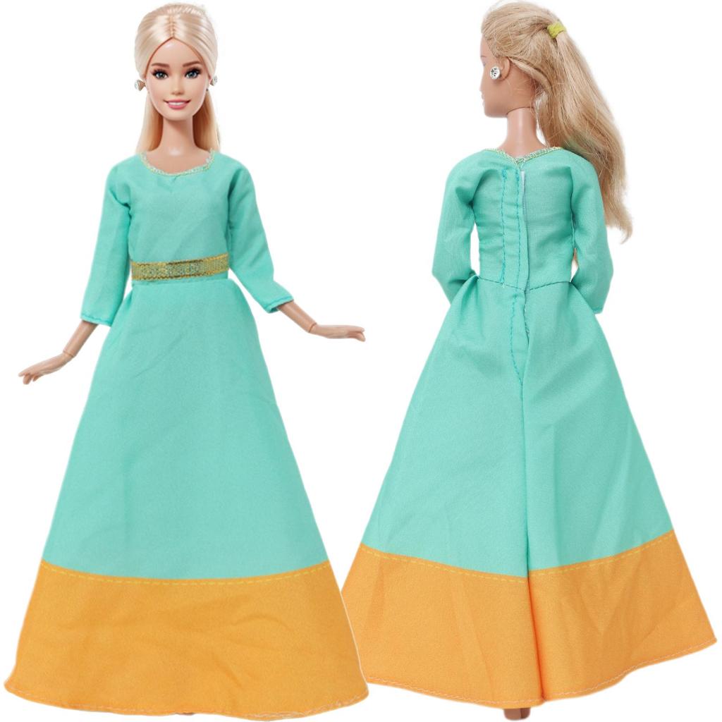 1x Наряды принцессы для куклы, вечерние бальные платья, одежда для 30-сантиметровой куклы, аксессуары 1/6, куклы 11,5 дюймов, игрушка для девочки(НЕТ КУКЛ)