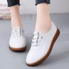 Sneakers Women Casual Shoes Spring Autumn Flats Genuine Leather Moccasins Woman Slip-on Loafers Female Boat Shoes