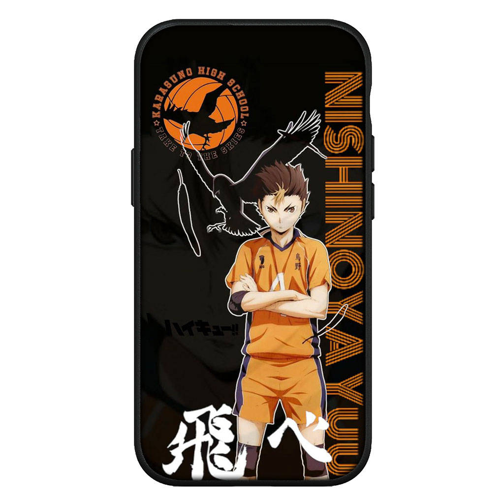 Чехол для iPhone 16 15 Xiaomi Redmi Note 14 13 12 11 Pro Max 16e Samsung Galaxy S25 S24 S23 Moto OPPO Huawei karasuno Haikyuu Shoyo Hinata чехол для телефона