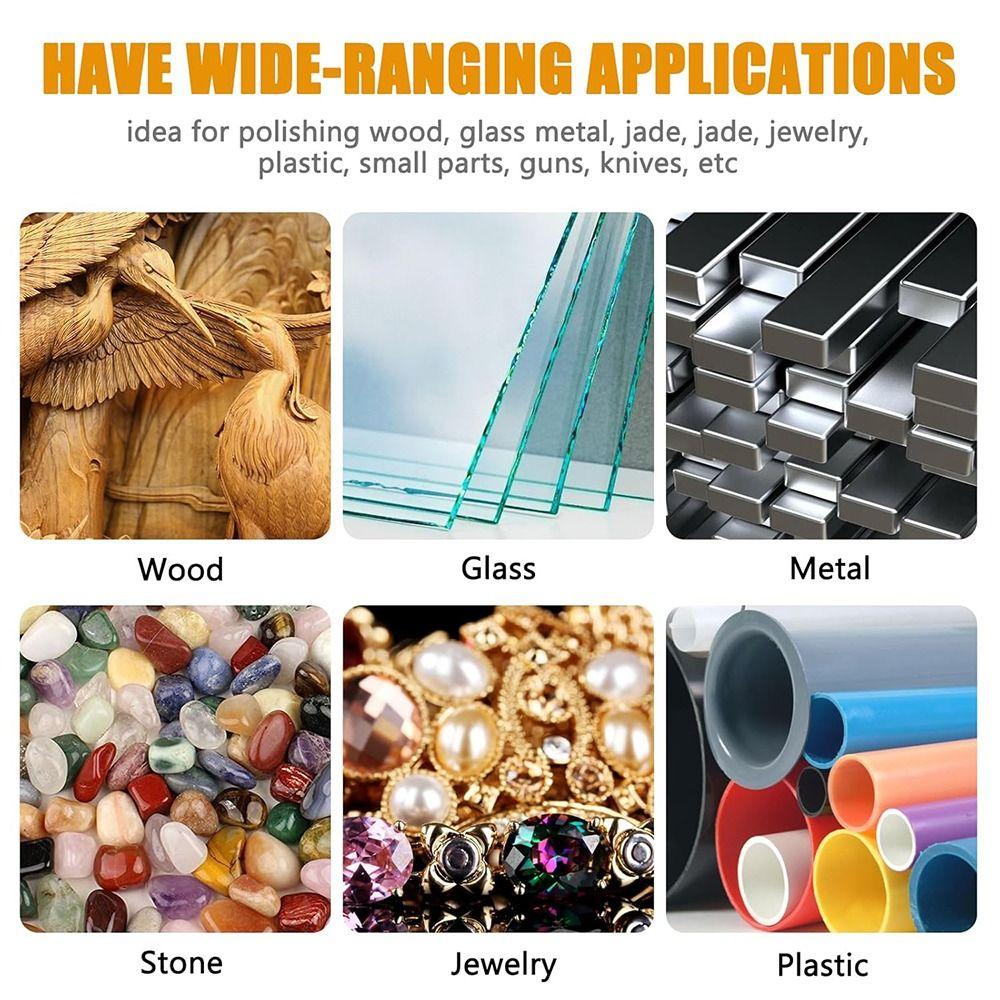Cashmere Cashmere Polishing Multiple Sizes Buffing Wheels Watch Polishing Heads Bits For Dremel