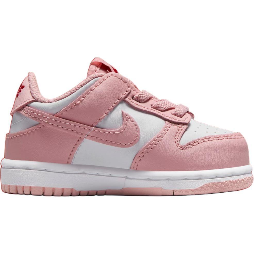 Nike Кроссовки Dunk износостойкие износостойкие низкие для малышей розово-белые для младенцев и малышей HV0929-100
