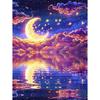 Full Round Drill Diamond Embroidery Moonlight 5D DIY Diamond Painting Cross Stitch Rhinestone