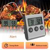 Kitchen Digital Cooking Thermometer Meat Food Temperature for Oven BBQ Grill Timer Function with Probe Heat Meter for Cooking
