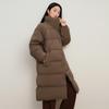 Elva' Island Women's Thick Warm Mid-length Down Jacket