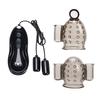 Vibrators Glans Penis Penis Vibrator Massager With 2 Caps Male Masturbator Delay Lasting Trainer Sex Toy For Men 12 Speed