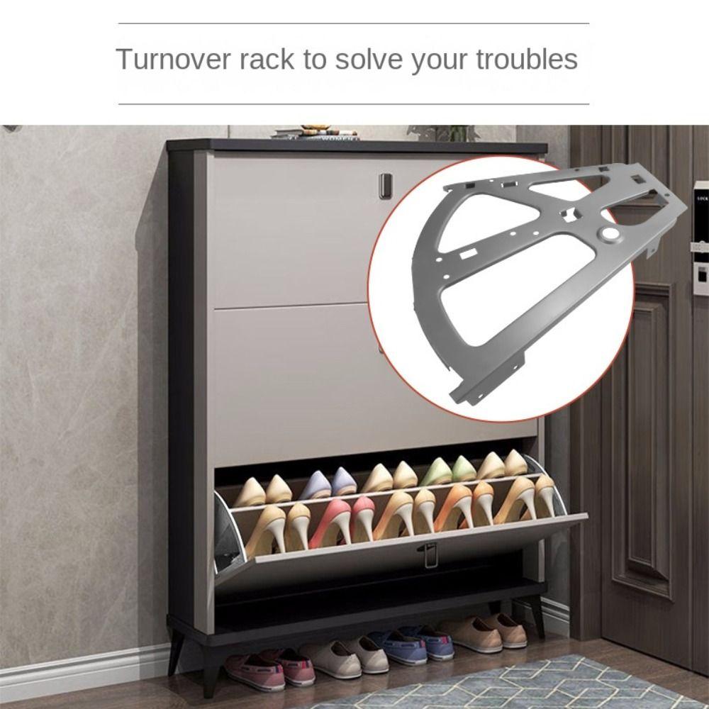 Turning Rack Drawer Cabinet Hinge Thickened Shoes Cabinet Flip Frame  Home Shoes Drawer