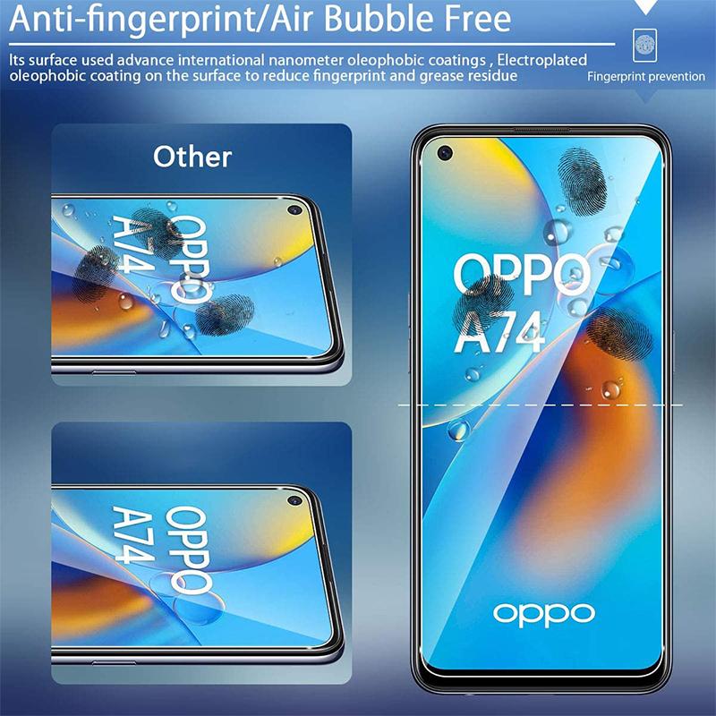 3шт Защитная пленка для экрана OPPO A60 A53 A15 A16 A80 A40 A74 A96 A58 A78 A98 RENO 8T A18 A38 A78 A57 A57S A77S A17 Закаленное стекло HD 9H