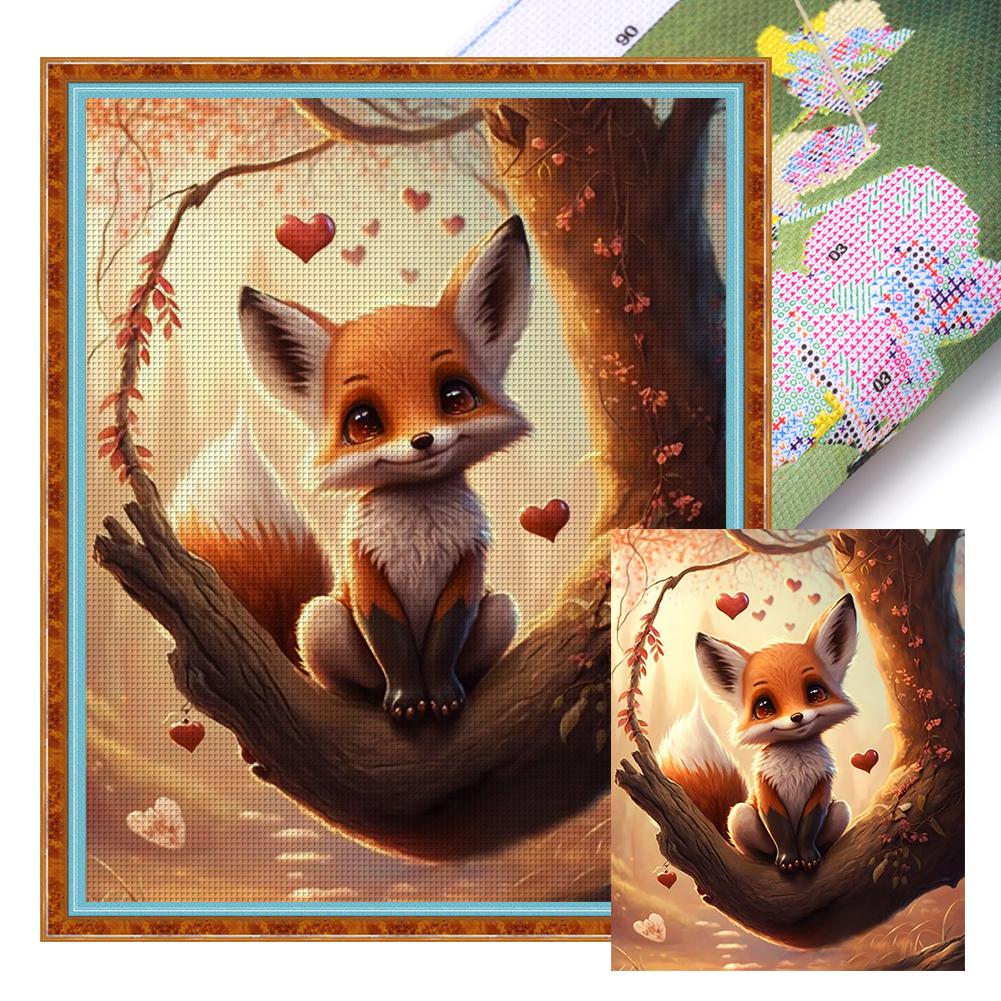 Набор для вышивания крестом с принтом животных DIY 11CT Вышивка нитками Рукоделие Домашний настенный декор
