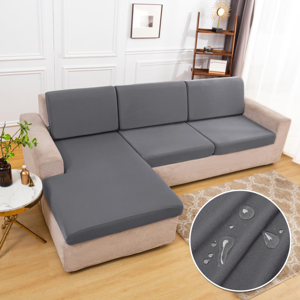 100% Waterproof Sofa Cushion Cover Elastic Protector Sofa Covers Pets Kids For Home Cheap Sofas Slipcover Case With Random