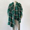 Men's and Women's Imitation Cashmere British Plaid Fringed Scarf Decoration To Keep Warm