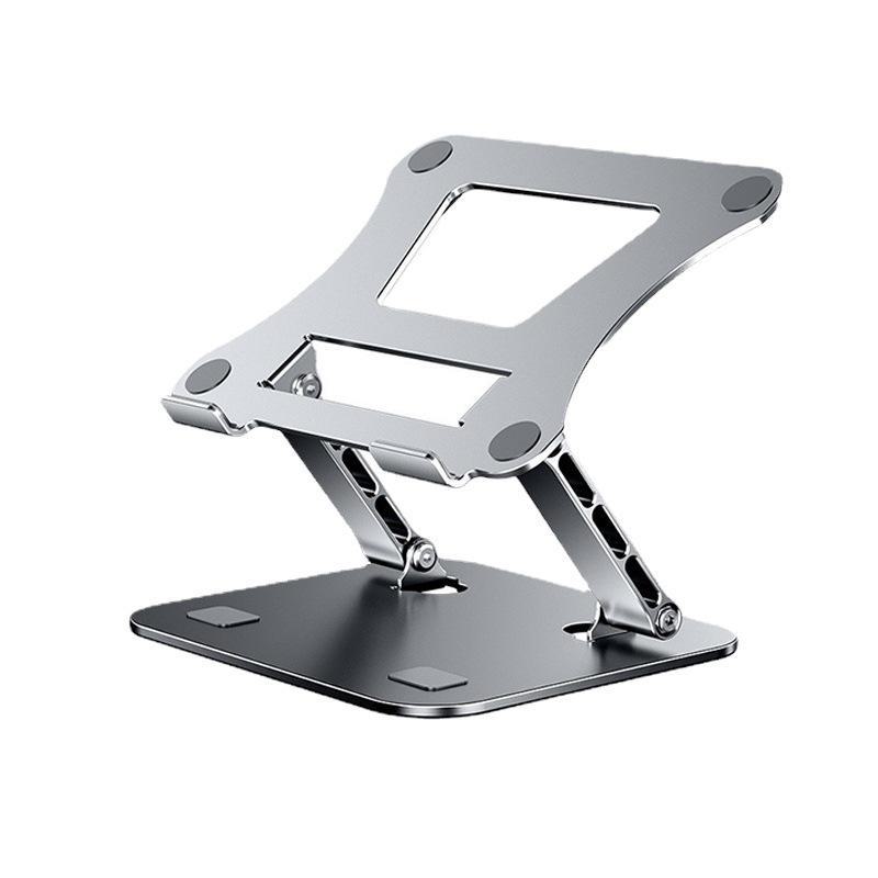 Вращающаяся подставка для ноутбука из алюминиевого сплава с регулируемой высотой и теплоотводом
